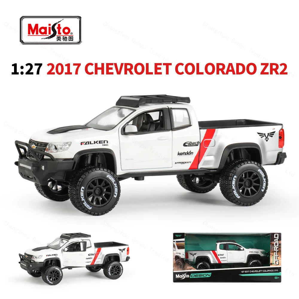 

Maisto 1:27 Chevrolet 2017 Colorado ZR2 Static Die Cast Vehicles Collectible Model Sports Car Toys