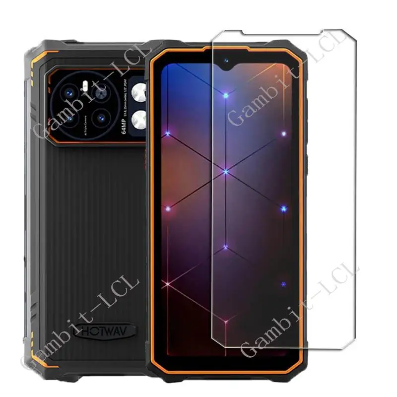 3PCS For HOTWAV Cyber 13 Pro Tempered Glass Protective On Cyber13Pro Cyber13 13Pro 6.6\