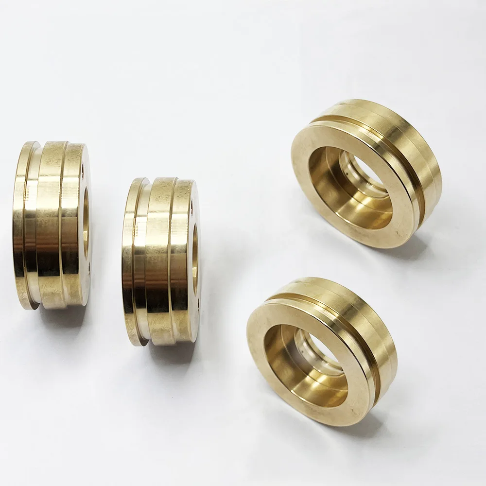 Waterjet Cutting Intensifier Bronze Back Up Ring 7/8 For Sunrise Water Jet Cutter Head Oil Seal Gasket SR20045 H.P Seal Support