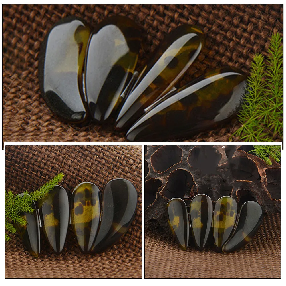 Guzheng Finger Picks Dual Arc Design Celluloid Nails Adult Guzheng Accessory Musical Instrument Finger Protectors Zither Playing