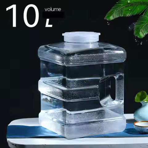 20L Mineral Water Bottle Food Grade PC Portable Car Water Bag Large Container Outdoor Water Jug for Hiking Camping Equipment