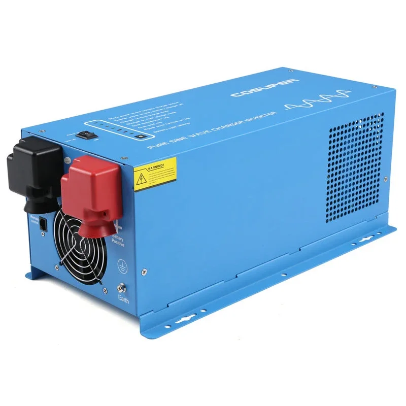 

Cosuper LPT6000 Hybrid Off-Grid Inverter MPPT Pure Sine Wave with Battery Charger