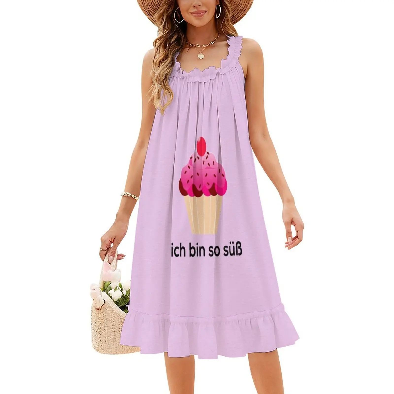 إيتش بن سو سو؟ فستان نسائي أنيق للحفلات على شكل حرف A مع خيارات قصيرة/طويلة/بدون أكمام Ich Bin So Sü؟ فروي أوسترن الألمانية #4