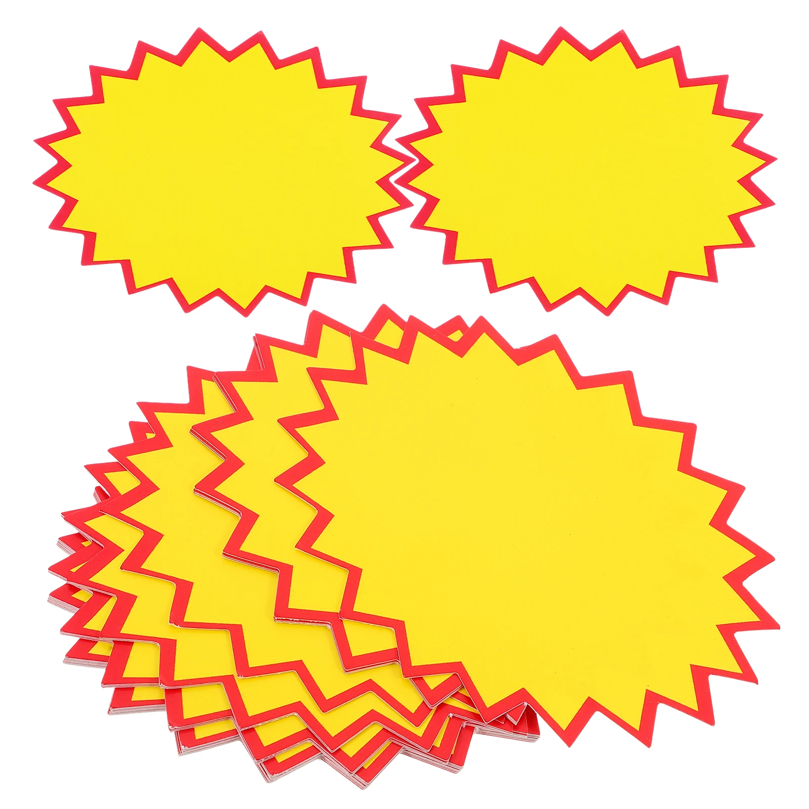 

100 Pcs Tag Supplies Small Paper Stickers for Retail Tags Sign Display Stand Label