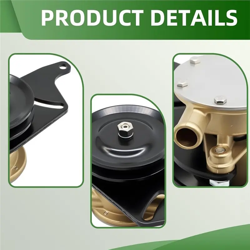 X39A-For Yanmar Johnson Engine 2 3 GM 20 30 128377-42500 10-24509-01 10-24509-02 10-13337-01 10-13492-01 Sea Water Pump Replacem