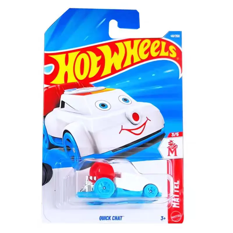 Hot Wheels Cars 2026C OUICK CHAT Veículos de brinquedo modelo fundido de metal