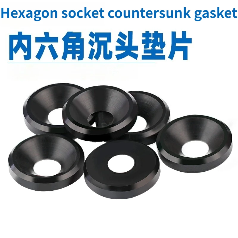 10pcs Wear-resistant Insulated Thickened POM Saigang Washer NylonM3M4MM5M6M8M10 Plastic Recessed Hole Countersink Washer Fisheye