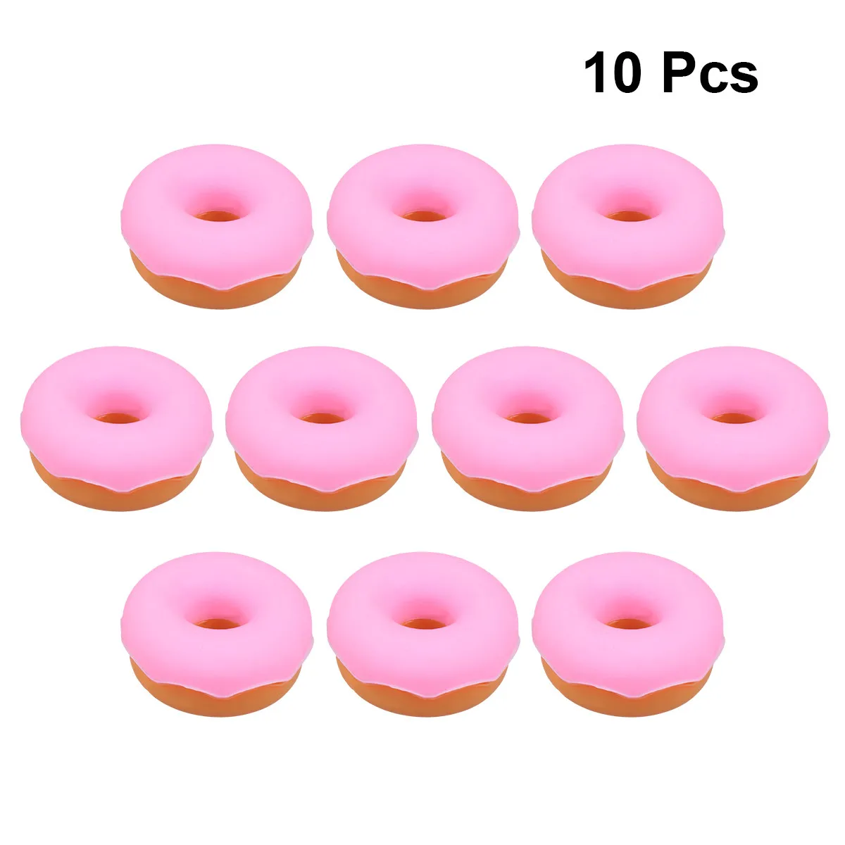 10Pcs Professional Silicone Cord Winder for Earbuds Headphones Lightweight Compact Cable Organizer Perfect for Travel Desk Use