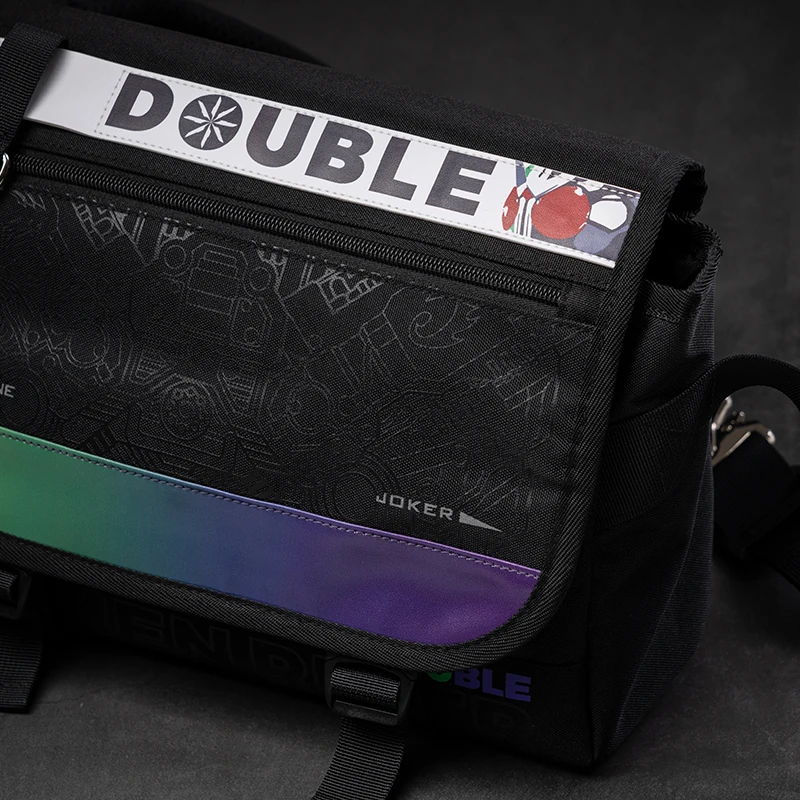 2023 Moeyu Anime KAMEN RIDER W Theme Bag Men Shoulder Messenger Bags Women\'s bag Crossbody Pouch Package School Female Handbag