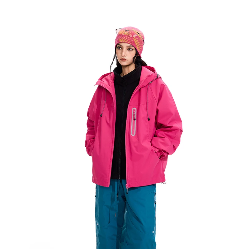 

Женская ветровка больших размеров, пальто для пары, уличный водонепроницаемый ветрозащитный треккинг, альпинизм, спортивный повседневный плащ-анорак