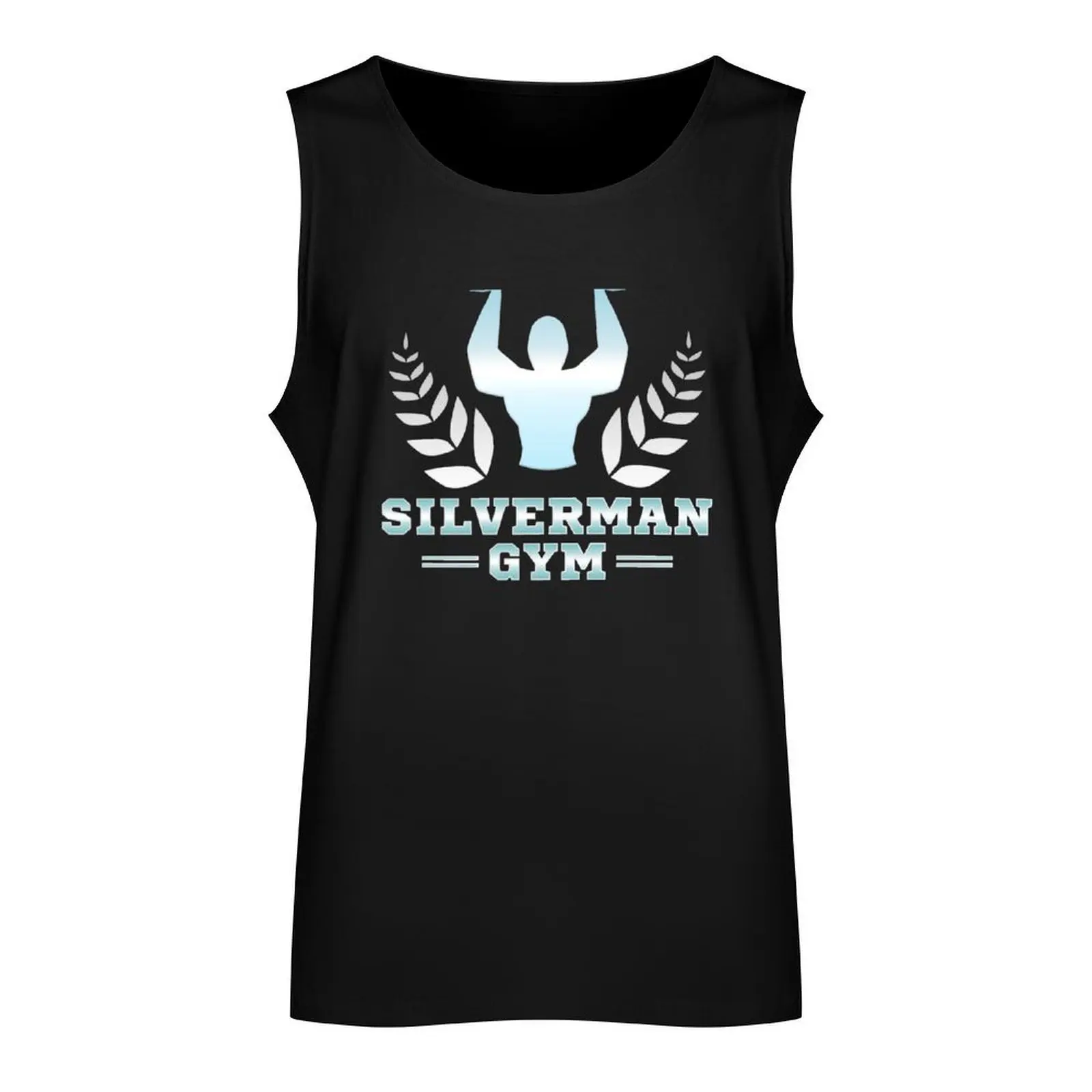 SILVERMAN GYM - Dumbell Nan-Kilo Moteru? Tank Top Men's t-shirt gym clothes man fitness