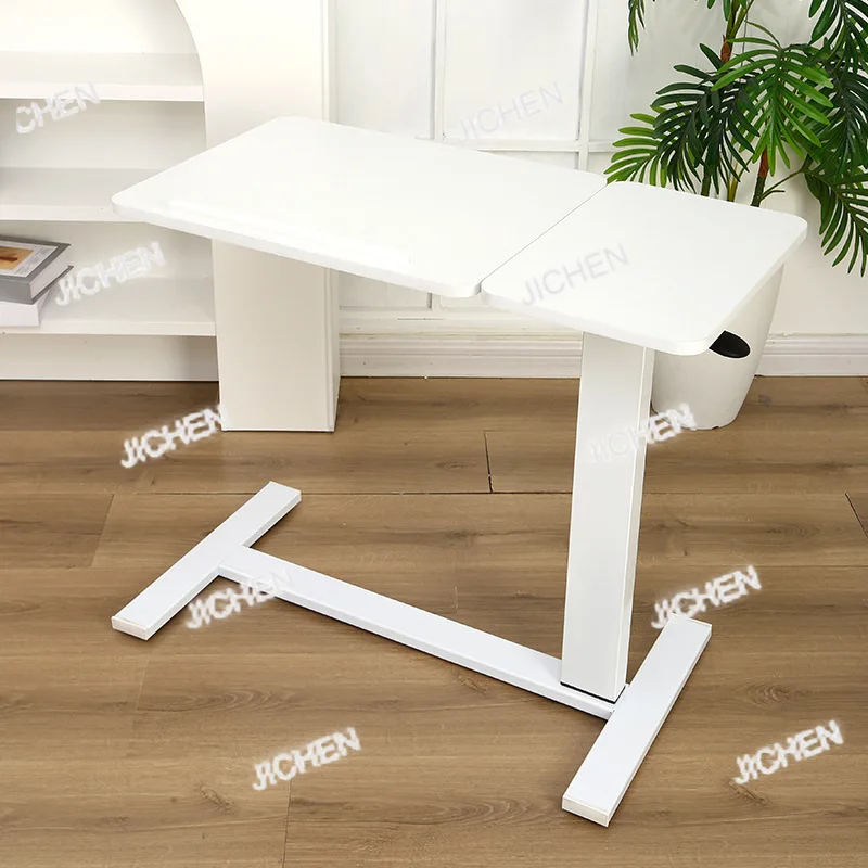 

JQC Movable Bedside Table, Single Column, Double-sided Folding Lift, Lazy Living Room Sofa, Bedside Office Computer Desk