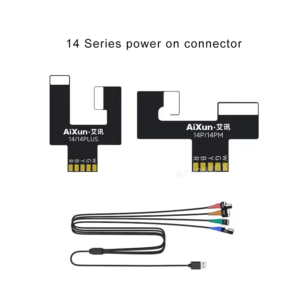 Qianli iPower Pro Max For iPhone 14 13 12 6-11/11Pro/11Pro MAX Repair Test Cable DC Power Control Test Power Supply Boot Line