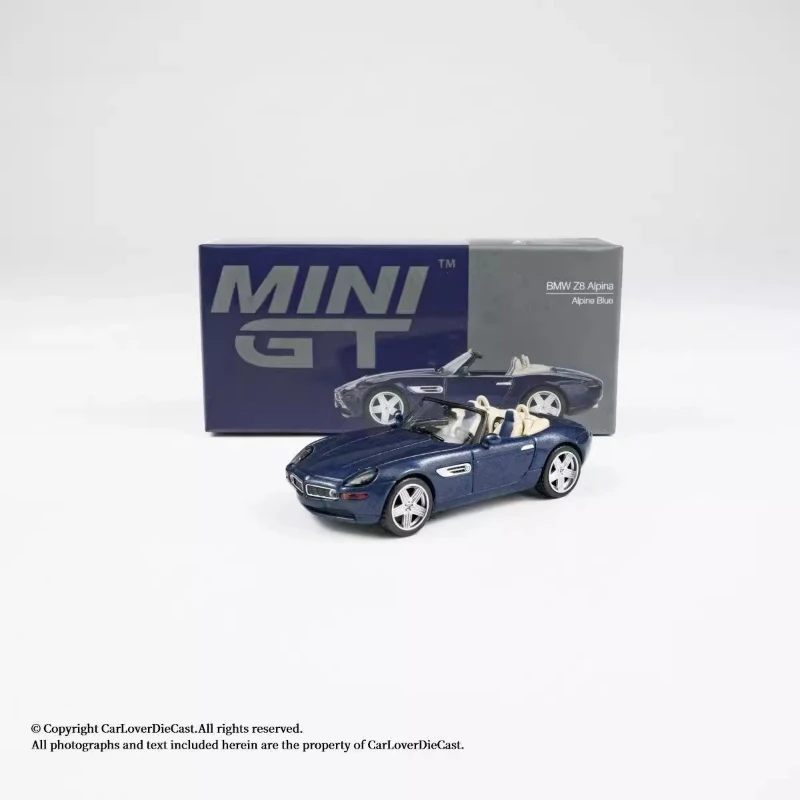 MINIGT 1:64 BMW Z8 Mazda AZ-1 LB40 Nissan S15 SILVIA LB corps large nouveau modèle de voiture en alliage
