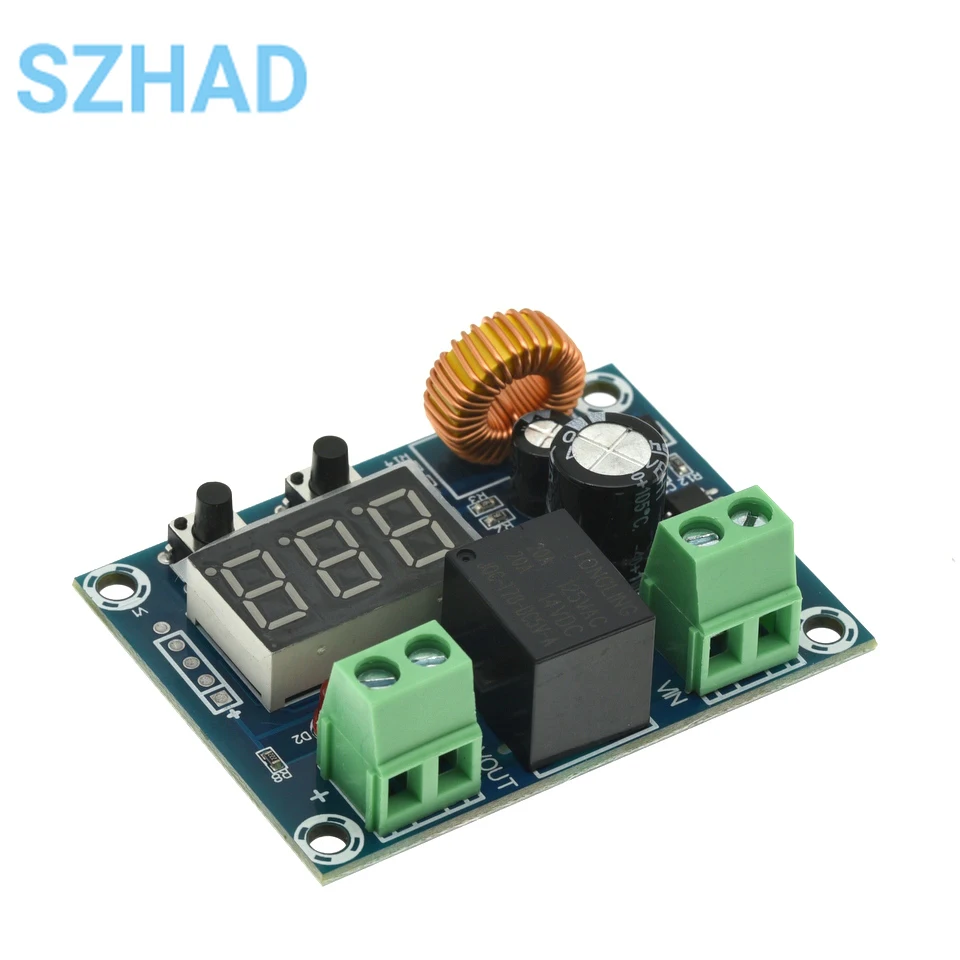 XH-M609 DC 12V-36V Charger Module Voltage OverDischarge Battery Protection Precise Undervoltage Protection Module Board