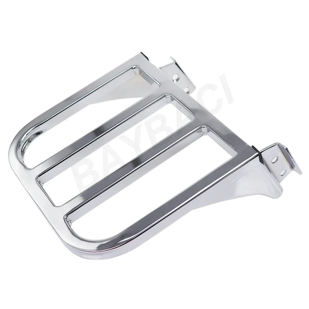 Motorcycle Sissy Bar Backrest Luggage Rack Rear Carrier For Harley Sportster XL 1200 883 Dyna Heritage Softail FLST FLSTC FLSTSC