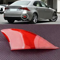 Red Right Rear Tail Bumper Reflector Singal Light Lamp ABS Fit for Lexus IS200T IS250 IS300 IS350 Base F Sport