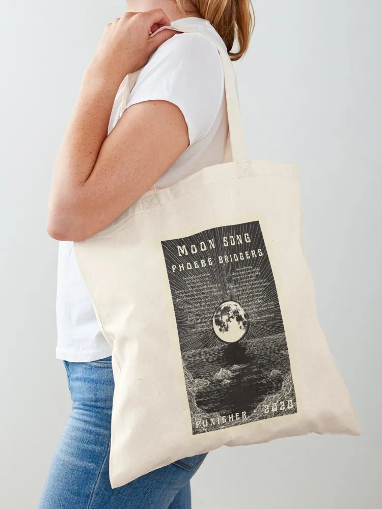 

moon song phoebe bridgers poster Tote Bag shopping bags foldable tote bags cloth bags the tote bag reusable shopping