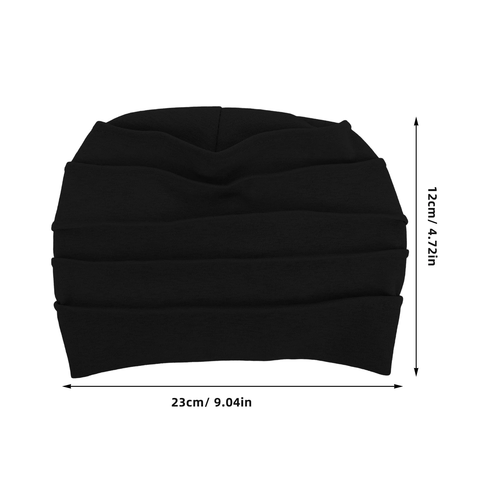 قبعة نسائية كيميائية عصرية ذات ثنيات خفيفة الوزن للنوم عمامة قبعة أغطية الرأس لتساقط الشعر والسرطان والمريض #3