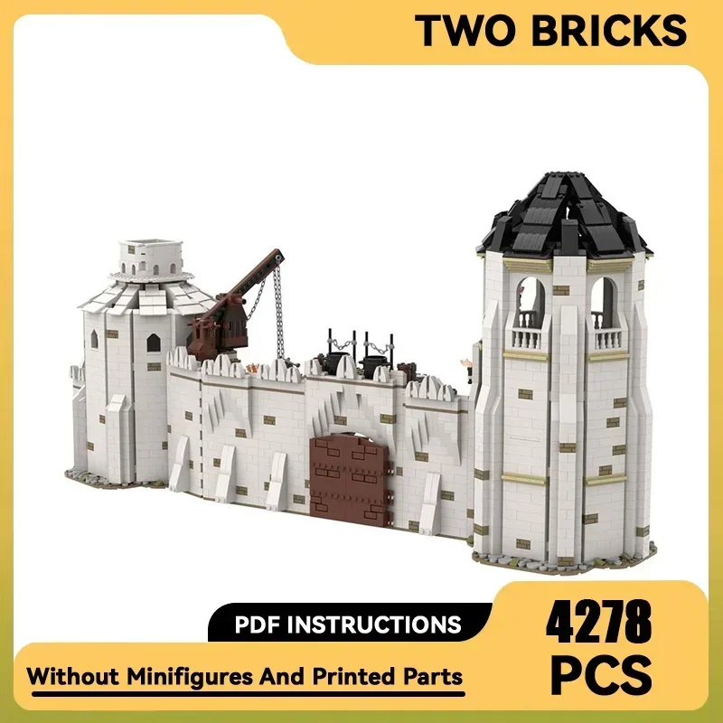 Magical Rings Movie Model Moc Building Bricks Southern Gate Technology Modular Blocks Gifts Christmas Toys DIY Sets Assembly