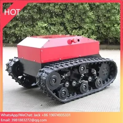 

Rubber Track Chassis Electric Wireless Remote Control All-terrain Walking Intelligent Robot Chassis Customization