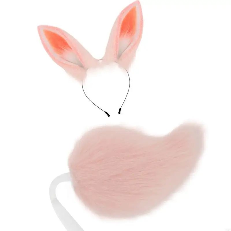 49MF Halloween Rabbits Costume Accessories for Kid Girl Christmas Halloween