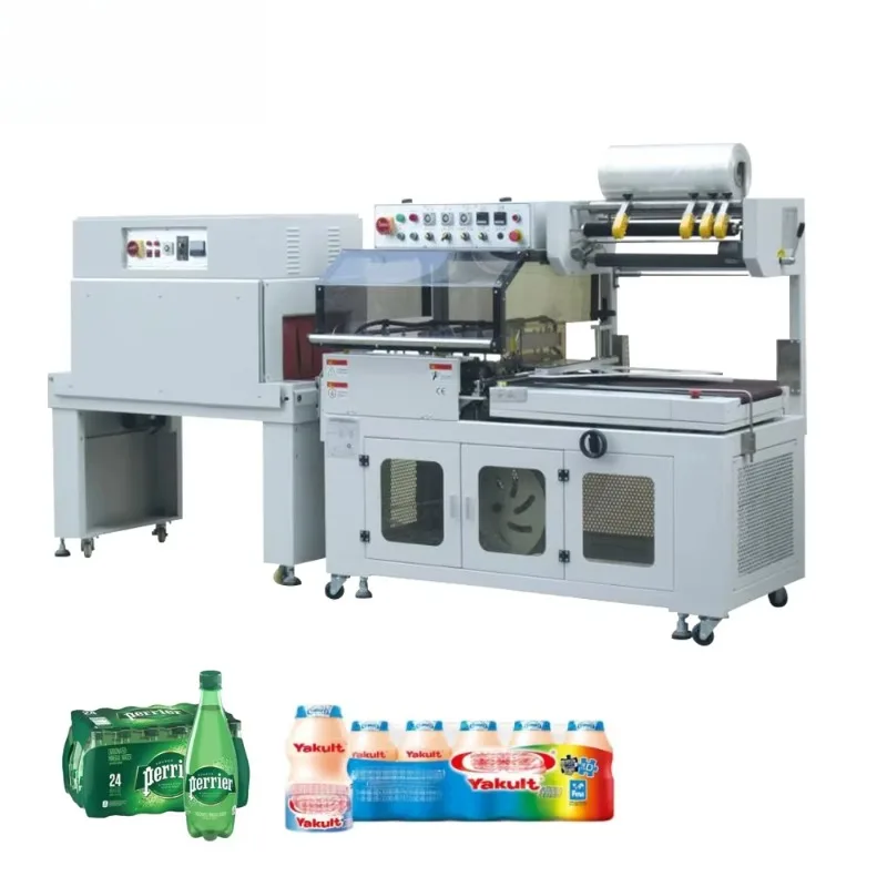 Shrink Wrap Packing Machine Heat Tunnel Sealer Wrapper Customized For Carton Box Product Packaging Sealing Wrapping