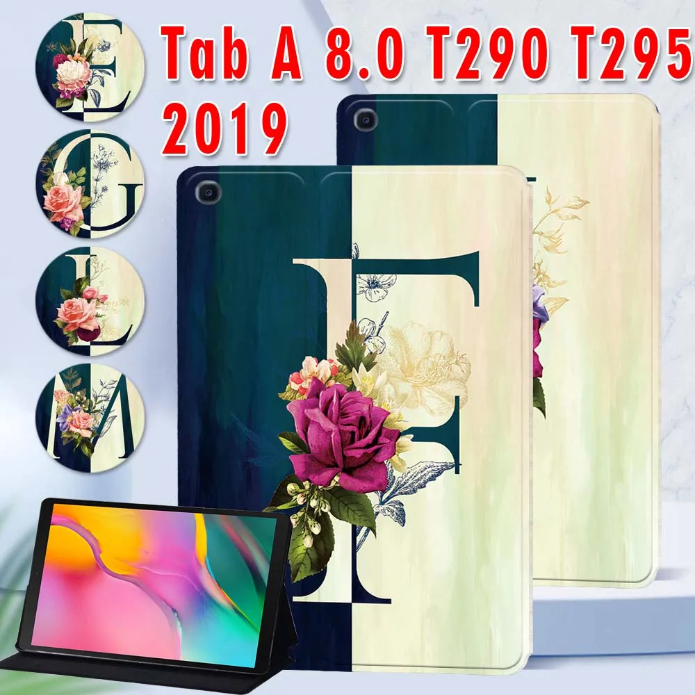 Shockproof Cover for Samsung Galaxy Tab A 8.0'' 2019 SM-T290 SM-T295 T297 8.0'' Case PU Leather Tablet Cover Coque Fundas