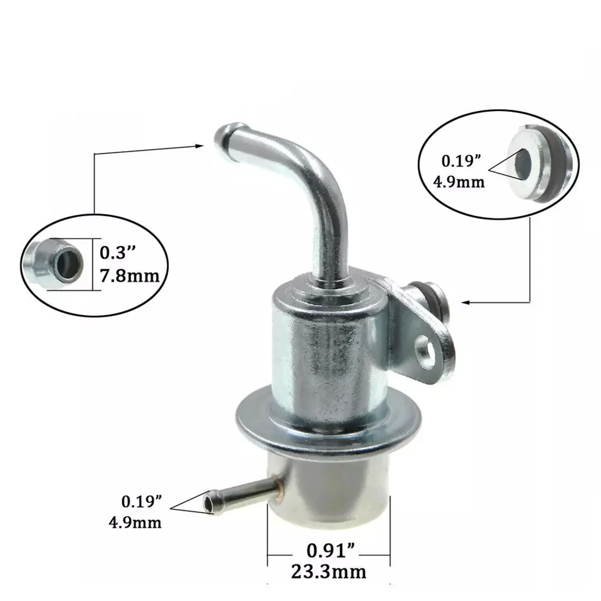 New Fuel Pressure Regulator PR4001 for Nissan D21 Pathfinder Frontier Xterra Mercury Infiniti 90-04 3.0 Bar