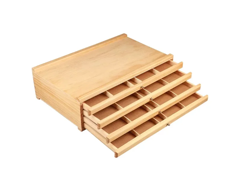 Art Multifunctional Drawer Art Storage Box Can Store Colored Pens Markers and Storage Boxes