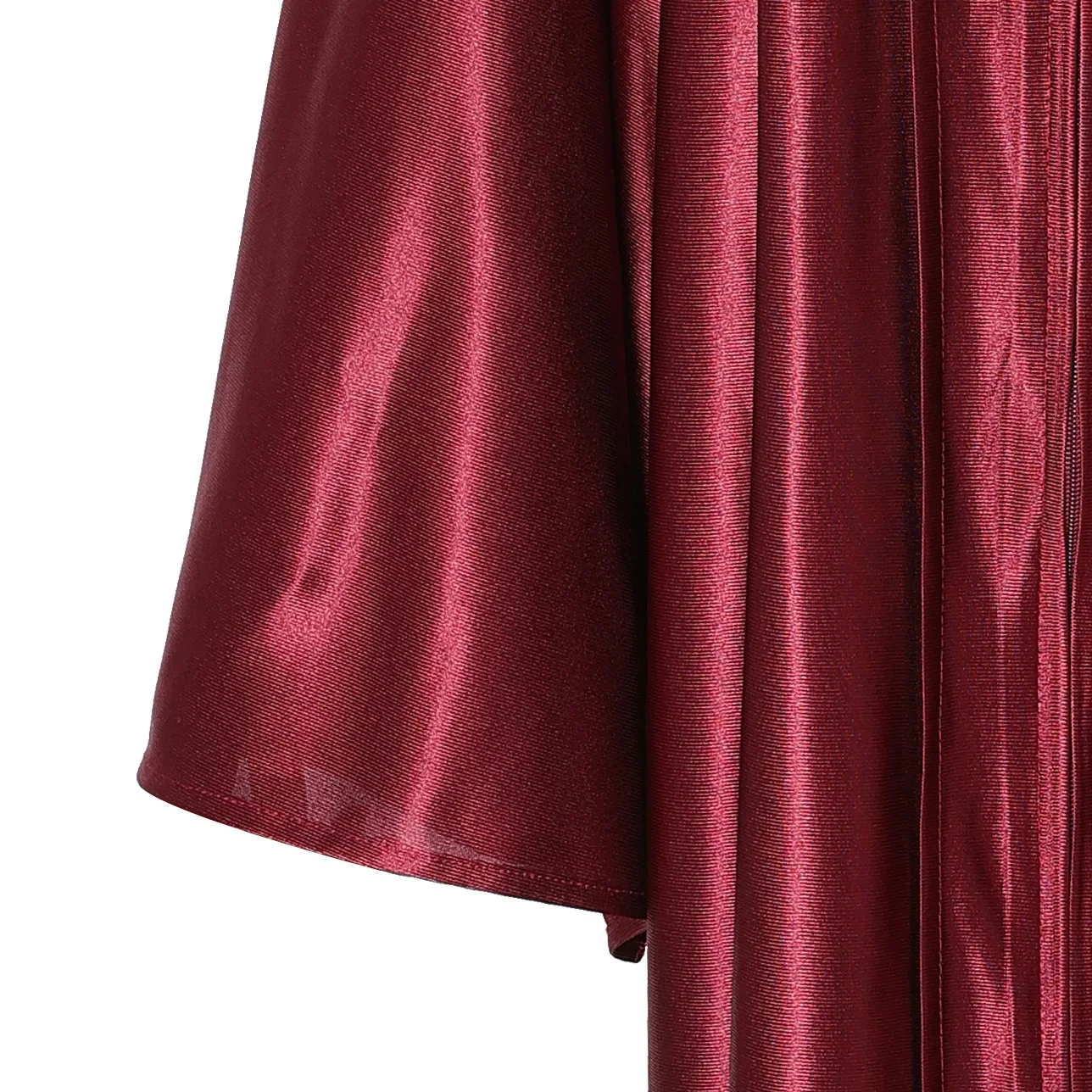 Secondary School Students Cloak Cape Graduation Season Clothes