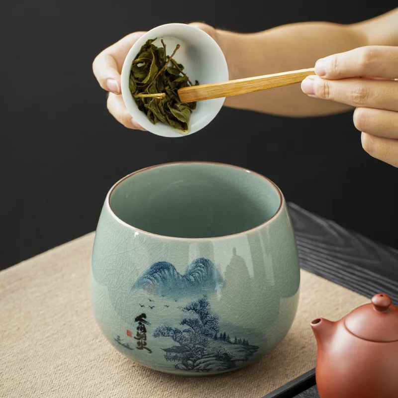 الشاي بقايا جرة الشاي غسل جرة شاي سيراميك النفايات جرة كبيرة سطح المكتب الشاي صب كوب الشاي غسل مجموعة حوض وعاء الشاي جيان شوي يوا