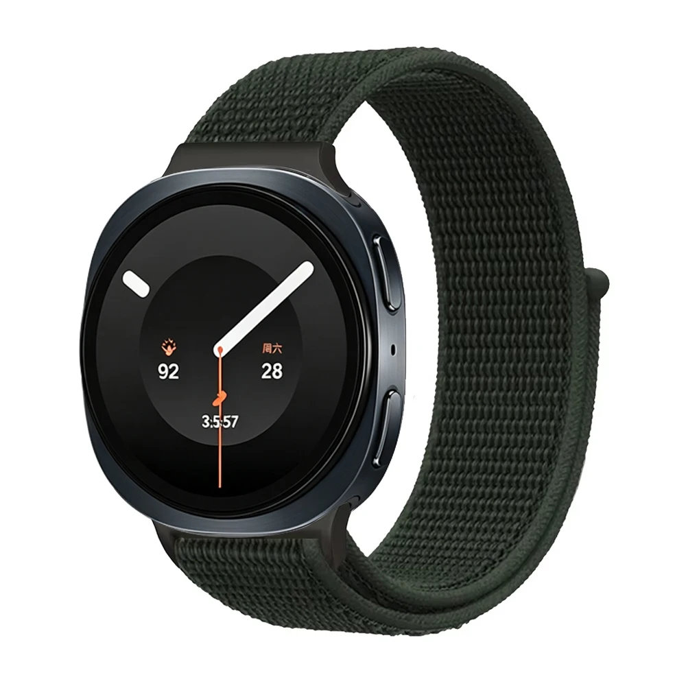 2 Pack Straps For Samsung Galaxy Watch 8 9 40mm 44mm Nylon sport wrist Bracelet correa pulseira Galaxy Watch 8 classic 46mm band