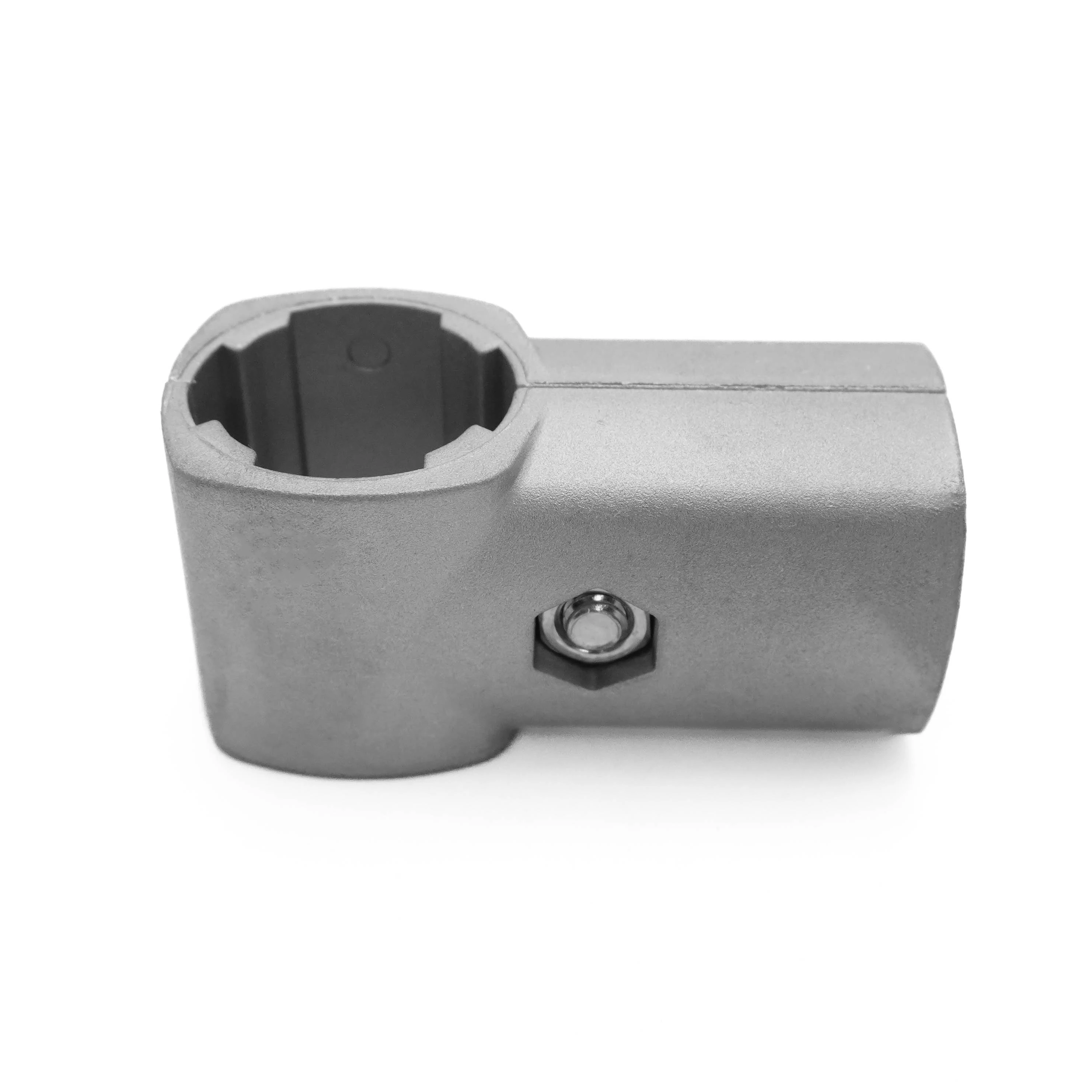 Industrielle Sicherheit Feste Halterung Metall Fitting Heißer Verkauf Aluminium Lean Rohr Aluminium Rohrverbindung