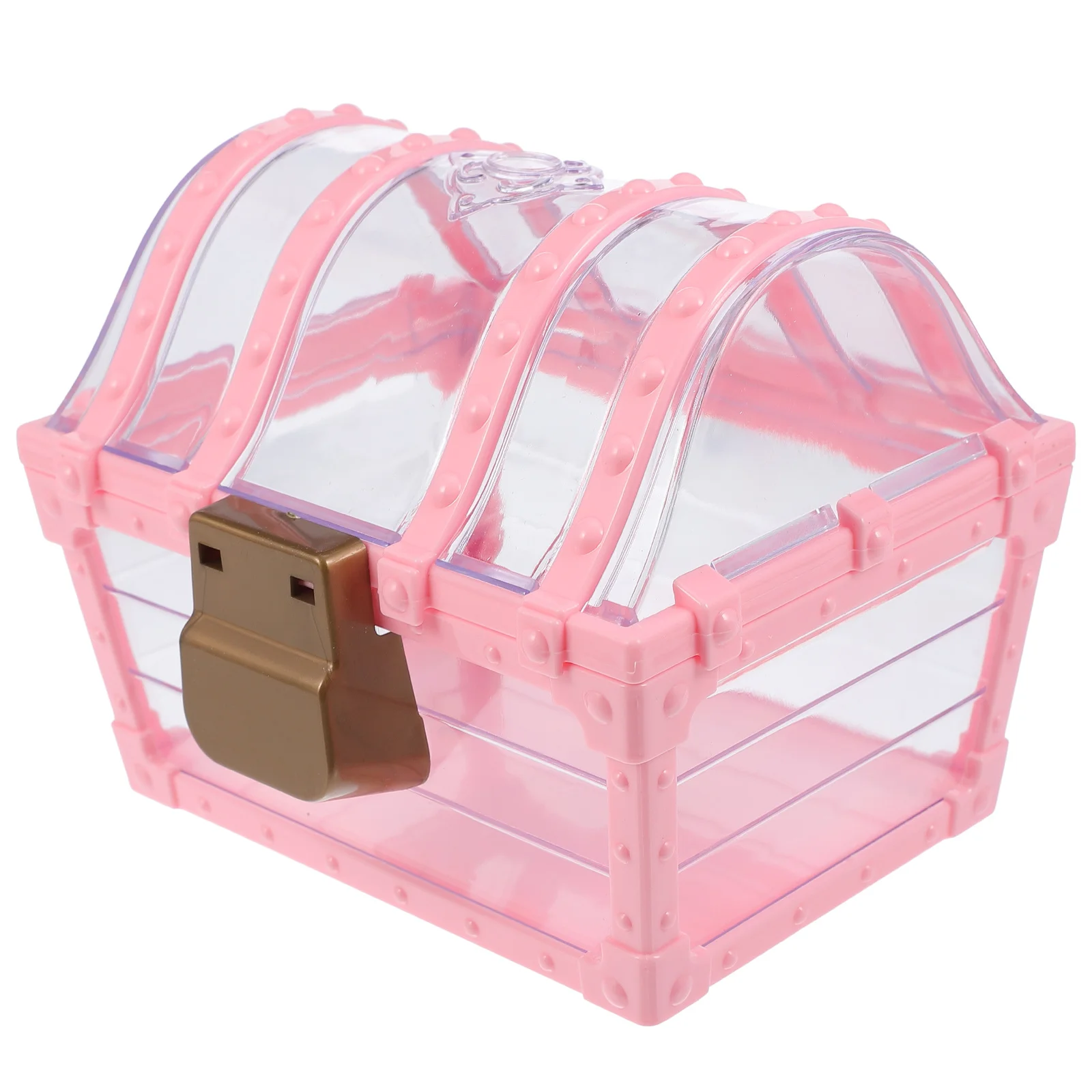 

1 Set Exquisite Diamond Storage Box Lovely Jewelry Case With Lock For Rings Necklaces Hairbands Organizer Decorative
