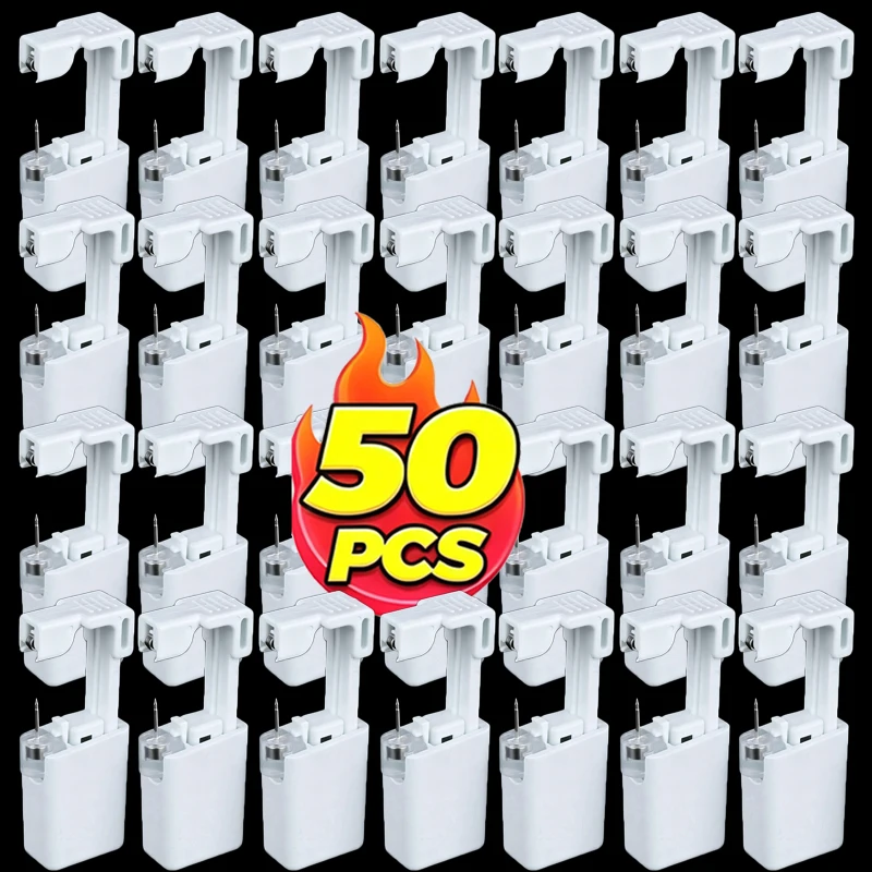 White Safety Ear Piercing Gun No Inflammation Disposable Disinfect Earring Piercer Machine Studs Nose Body Piercing Tools