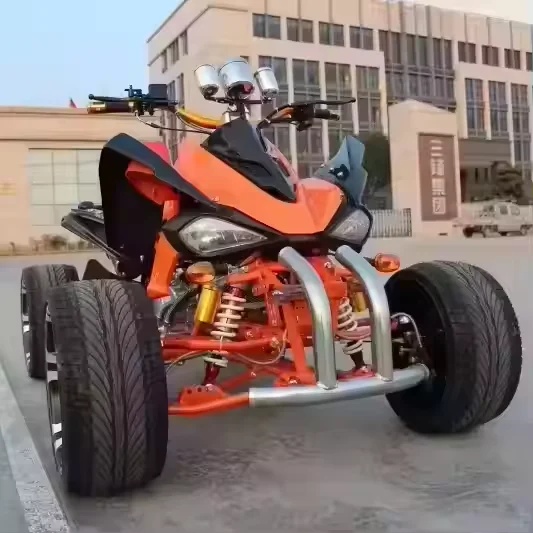 250cc Manual 4 Stroke 1 Cylinder Water Cooling ATV 4 Wheeler with Chain Drive Transmission System