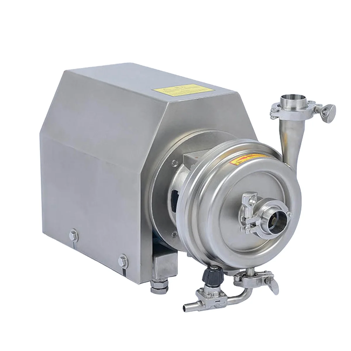 Stainless Steel SS304 Open Impeller Sanitary Centrifugal Pump For Dairy,milk And Beverage