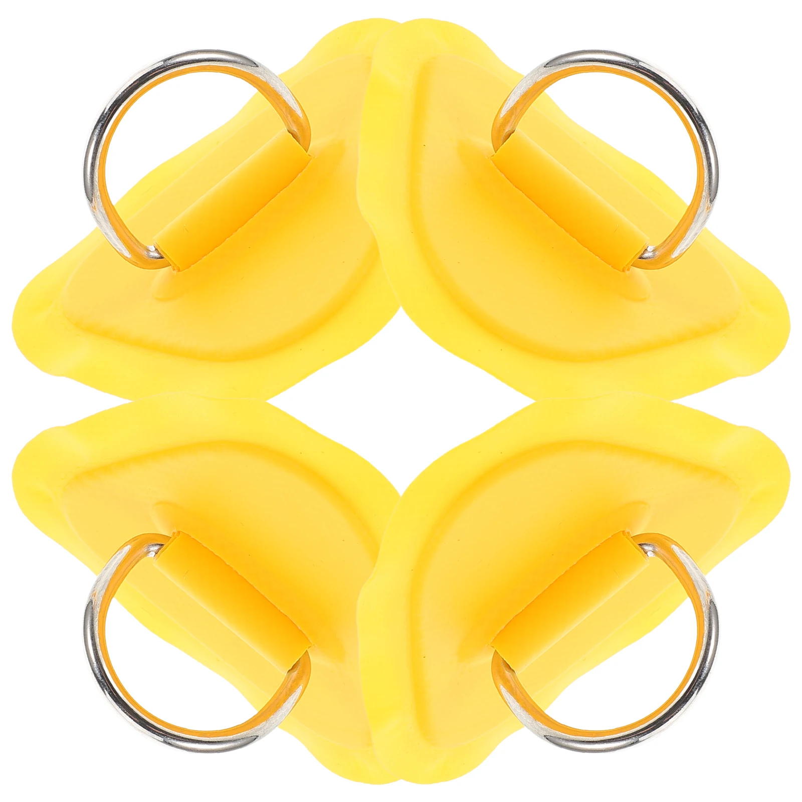 

4pcs Storage Rope Buckle Elastic Buckles For Kayak Accessories Inflatable Paddle Board Rings Yellow Fixing Boat Replacement