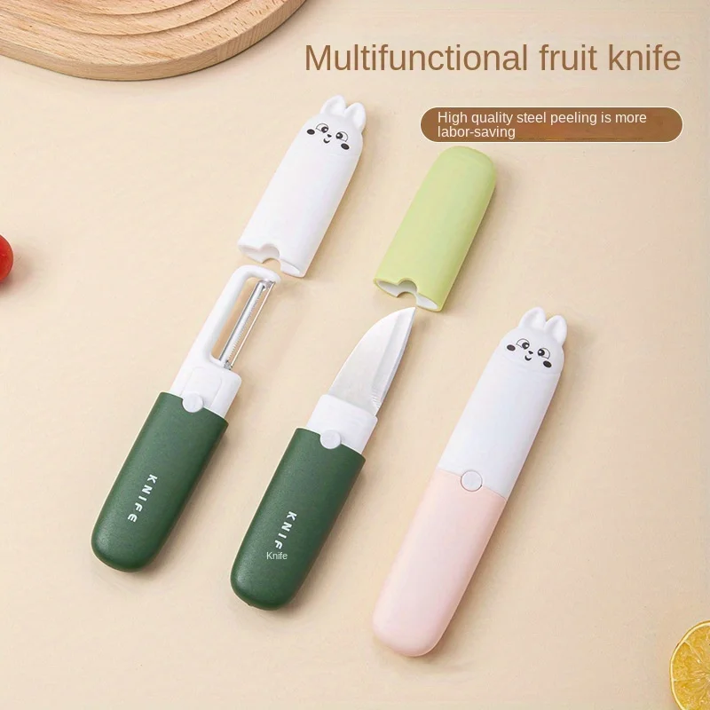 Multi-use paring knife student dormitory office multifunctional apple peeling portable melon shaving multifunctional fruit knife