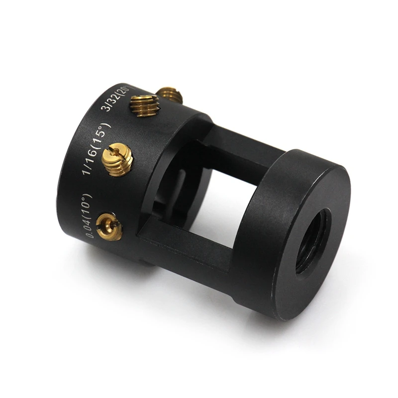 Точилка для электродов, головка для точильного станка, аксессуары для сварочных инструментов TIG с отверстием для резки, с несколькими углами и изгородями, с горизонтальным отверстием