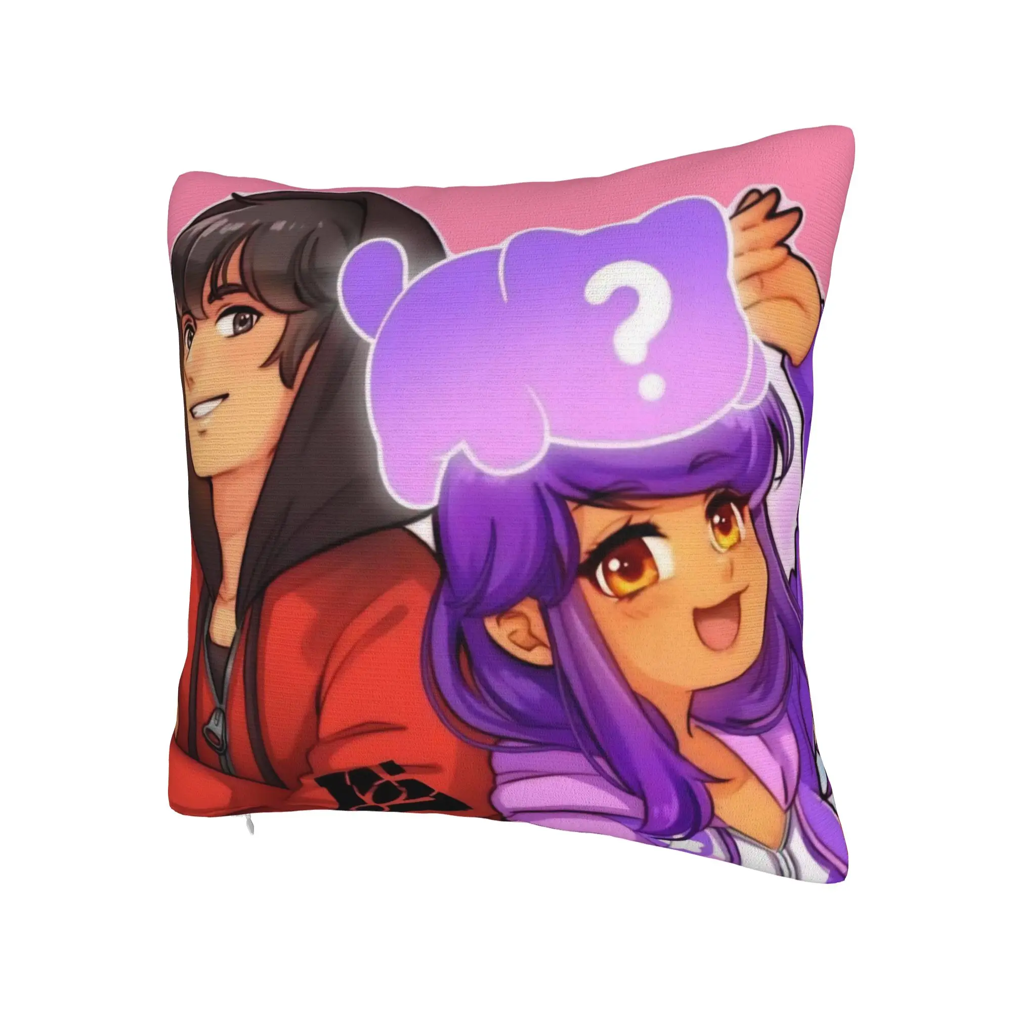 Decorative Pillowcase A-Aphmau Cartoon Stuff Living Room  Pillow Case Cover Zipper Multi-Size