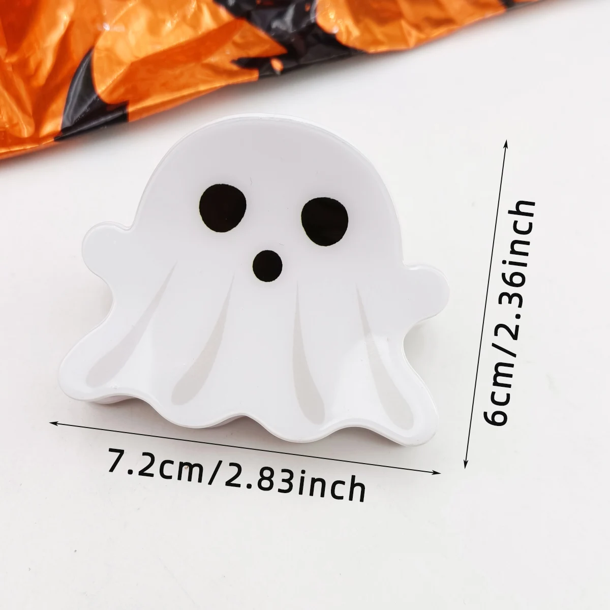 1PCS Halloween Haar Zubehör Geist Haar Clip für Frauen Mädchen Rote Hörner Haarnadel Schädel Klaue Y2K Gothic Haar schmuck – Detail 8