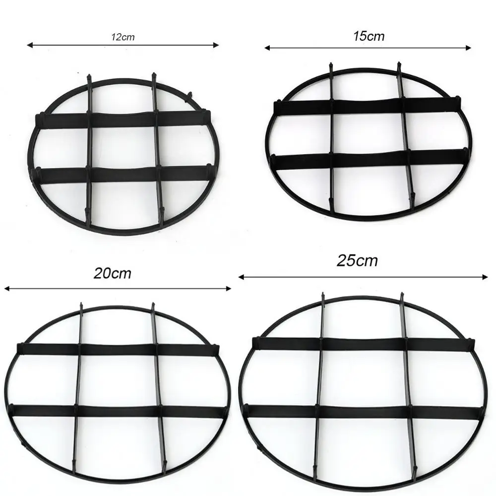 Wspornik do doniczki Siatkowa podkładka wielokrotnego użytku Okrągłe donice Podpórka Rośliny Zapobieganie rogiom Narzędzia ogrodnicze