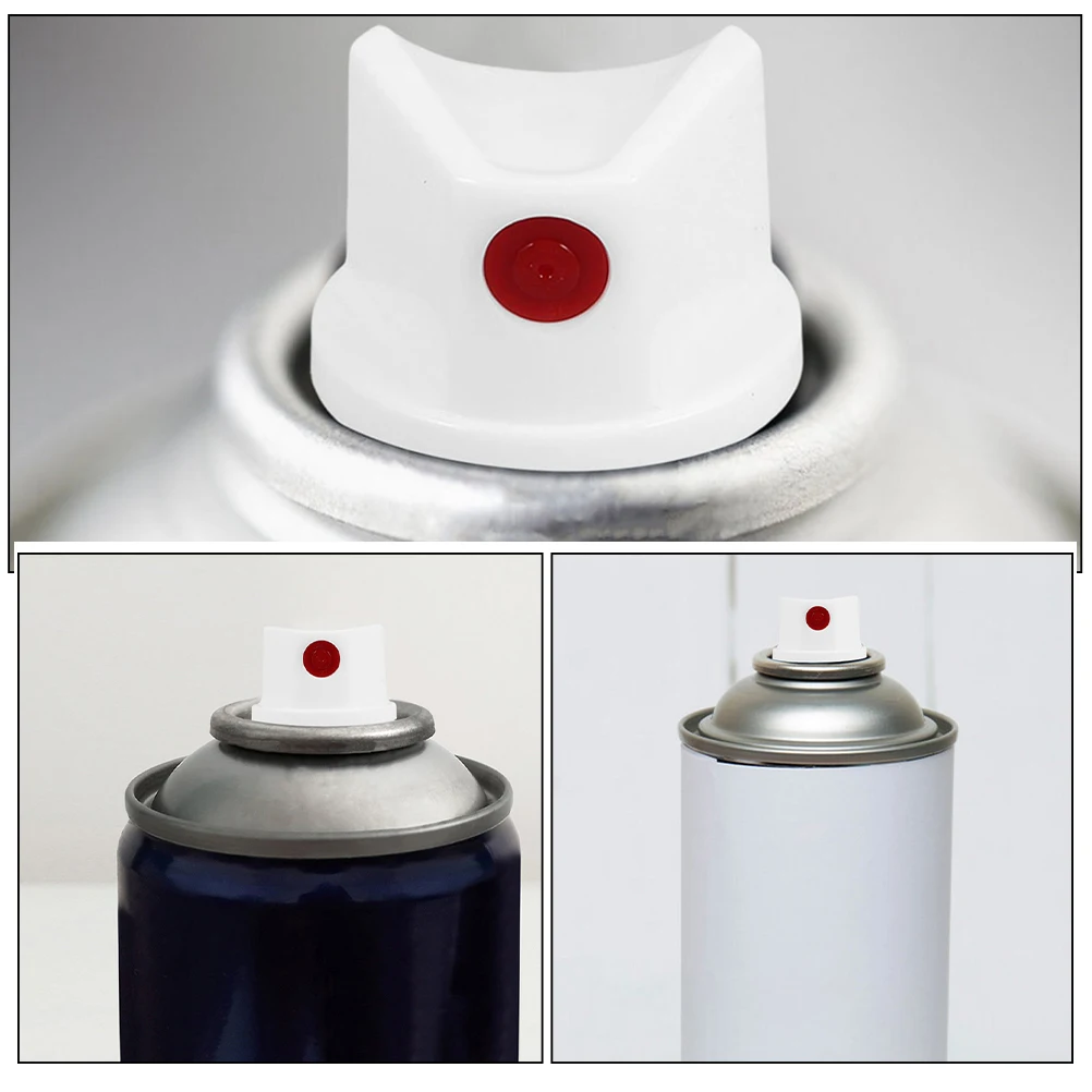 15pcs Spray Paint Cap Replacements Hand Crank Aerosol Caps Universal Car Bottle Lid Windshield Extension Pole Paint Sprayer