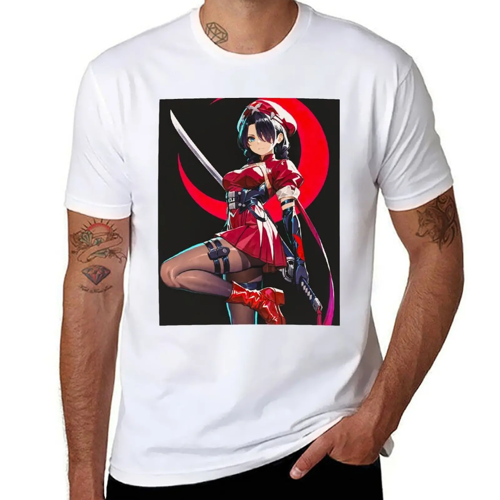

cotton 100 funny Kariudo t man T-Shirt shirts man Gothic t Psylocke cotton for Design tshirt Blood shirt percent man for