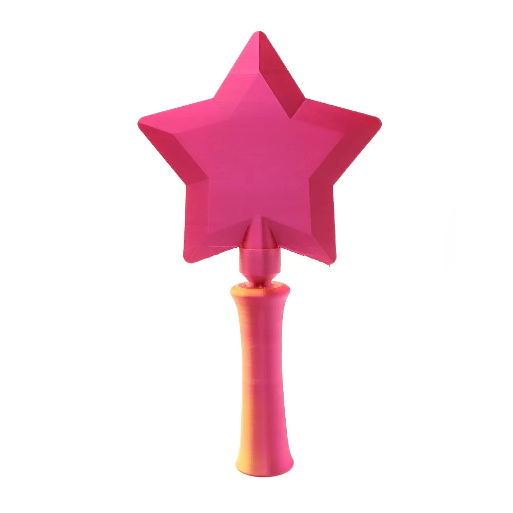 

Portable Non-contact Payment Card Holder Magic Wand Star Shape Star Wand Tap To Pay Credit Card Retractable 3D Printed