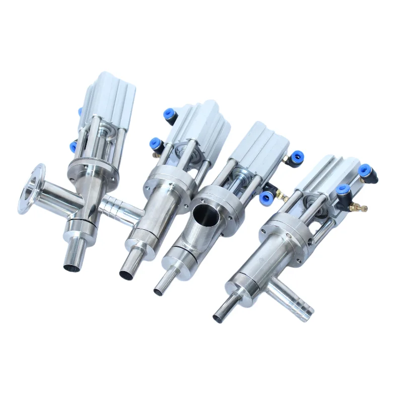 

Pnuematic Filling Valve outlet nozzle head, filling head of piston filling machine DN16, automatic filler head SHENLIN