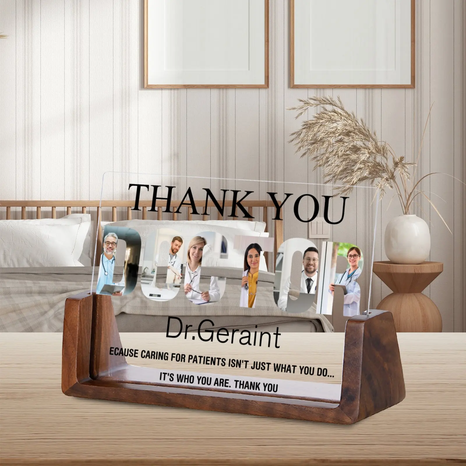 Custom Doctor Photo Collage Frame Doctor Retirement Gift Medical Student Graduation Picture Frame Personalized Thank You Gifts