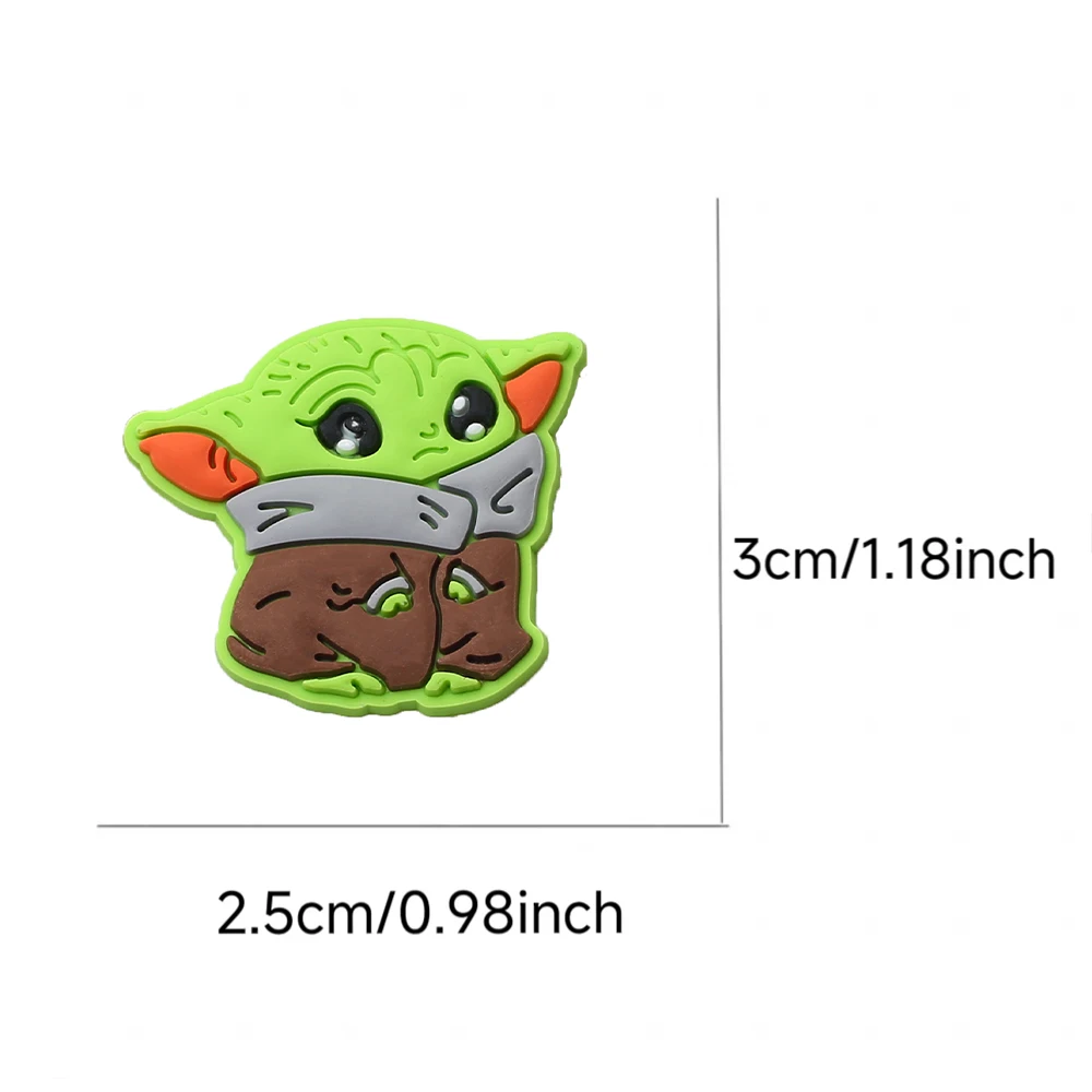 30-100pcs Mixed Random Hot Toys Cartoon Series PVC Shoe Charms Accessories DIY Detachable Waterproof Shoes Accessories Gifts
